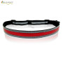 Reflective Leather Led Sports Belt Rechargeable Lights Flashing Glow Illuminated Waist Bet for Running