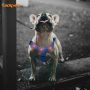 Pet Leash Harness RGB Flashing Strong Dog Harness Custom Logo with Multi-color Light up Dog Harness Luminous
