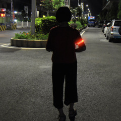 Brassard de course léger à LED pour la sécurité des sports de plein air de nuit