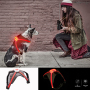 Pet Safety Multiple colors Pet Dog Harness Light up Flashing Outdoor Dog Harness Vest