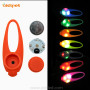 Waterproof Silicone Dog Collar Pendant Light Light up Pet Collar Tag Promotion Dog Accessory 2022