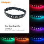 AIDI Luminous Dog Collars with RGB Light Large Capacity Battery Pet Collar Light Wholesale Manufacturer