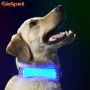 Cute Fashion Dog Collar Leash Light Luminous Pet Dog Accessory Detachable Dog Light