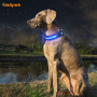 Led Glow in the Dark Collar for Large Dogs Night Safety Pet Dogs Flashing Collars