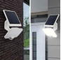 2021 nouveau système d'énergie solaire 8W led lumières projecteurs extérieurs