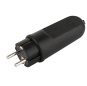  Ip44 16A 250V Ac Schuko Rewireable Male Electrical Plug