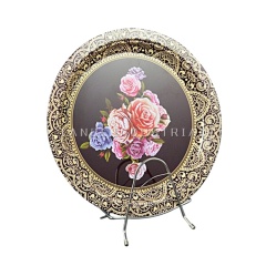 Tinplate Iron Serving Plate Serving Tray Rectangular Candy Plate With Elegant Appearance