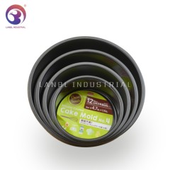 Multi Size Not-stick Stainless Steel High Quality Set in Round Shape Cake Pan
