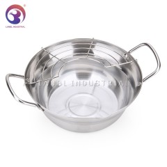 Stainless Steel Deep Fry Pot / Stainless Steel Frying Pan