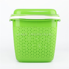 New Design Plastic PP Storage Basket With Isolation Layer