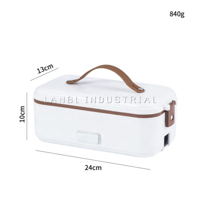 Stainless Steel Electric Lunch Box Multi-layer High-capacity Plug-in Lunch Box Portable