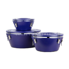 Commercial Use Large Capacity 3 Pcs/Set Stainless Steel Thermal Food Container Insulated Cooler Box