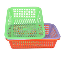 Cheap Price Rectangular Strainer Basket for Fruit Vegetable Storage