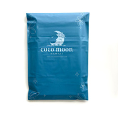 Eco Friendly Custom Logo Printed Plastic Packaging Compostable Envelopes Courier Mailing Bag Handheld black Poly Mailer
