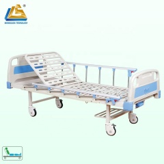 Single rocker medical hospital bed