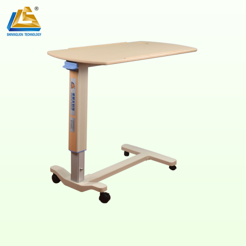 Dexlue ABS table movable table with wooden top