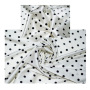 Polka Dots Print Silk Charmeuse Stretch Fabric