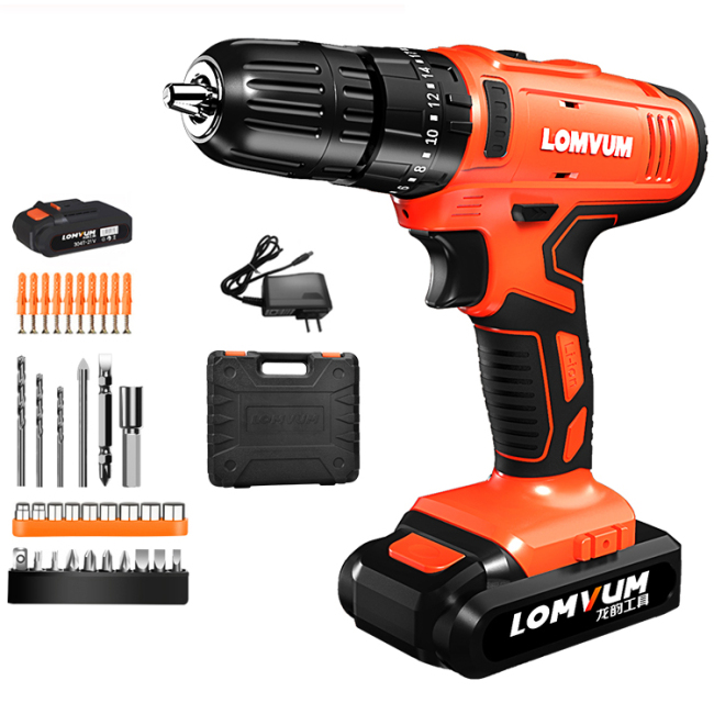 21V Cordless Impact Power Electrical Battery Drilling Machine