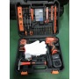 LOMVUM Hand Tool 20PCS QJ Multi Functional Bike Repair Professional Combo Electric Cordless Drill Set Tool Kit