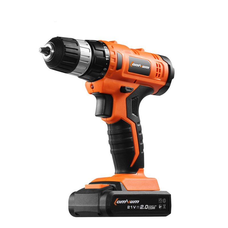 21V Cordless Rechargeable Lithium Battery Drilling Power Electric Drills Machine