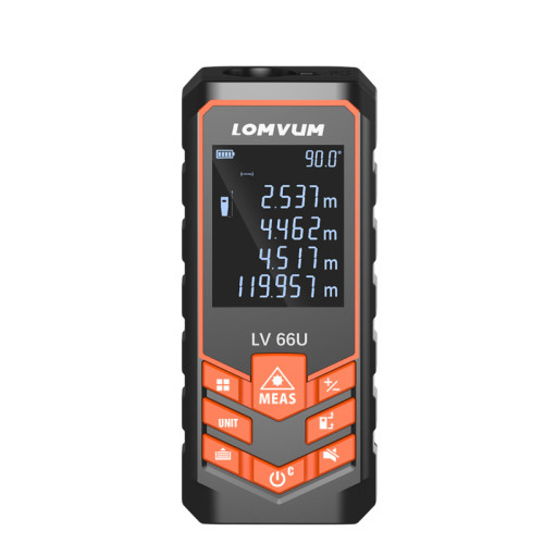 LOMVUM LV77U Voice Broadcast USB Charge Laser Rangefinder Digital Distance Meters