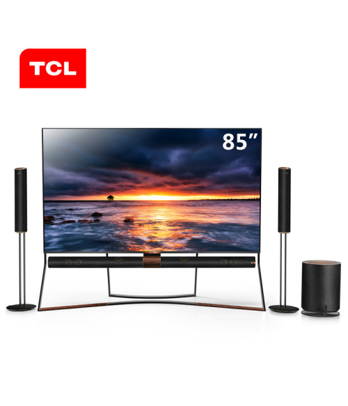 Original TCL 85X6 High quality 85 inch 4K primary color quantum dot full ecological HDR smart TV 360° panoramic sound, shocking and hearing 