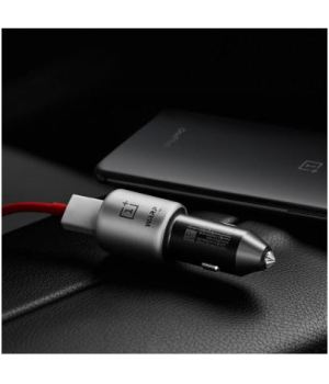 Original OnePlus Warp Charge 30 Car fast charger 5V=6A Max For 7 Pro / 5T / 6 / 6T Type-C OTG flash charging travel set