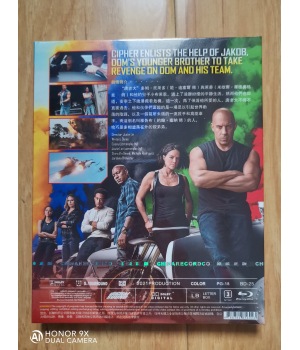 DVDs & Blu-ray Discs BD Blu-ray Discs HD movie Fast & Furious 9 boxed English pronunciation Chinese and English subtitles