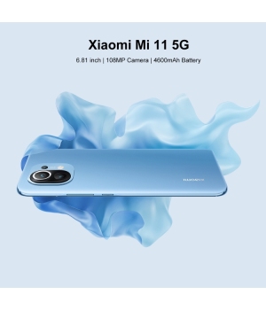 2021 Neuheiten Xiaomi 11 5G Smartphone 5G Mobiltelefone 12 GB + 256 GB mit Typ C 55W Ladegerät 2K AMOLED Smartphones mit vier gebogenen flexiblen Bildschirmen