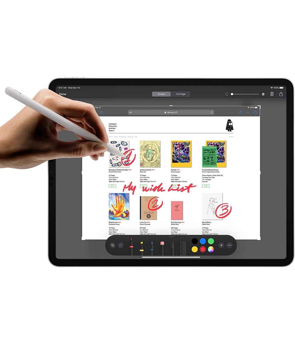 New Apple iPad Pro 4th Generation 12.9-inch, Wi-Fi + Cellular, 128GB Space Gray