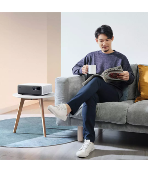 2020 Xiaomi Mijia Laser Projector 1080P Full HD 2400 ANSI Lumens Resolution 150 Inch Screen Wifi Android 9.0 Support 4K 8K Dual 10W Speaker
