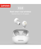 Lenovo X18 TWS Earphone Wireless Bluetooth 5.0 Touch Wireless Bluetooth Earphone with Charging Box, Support Call & Siri (White)
