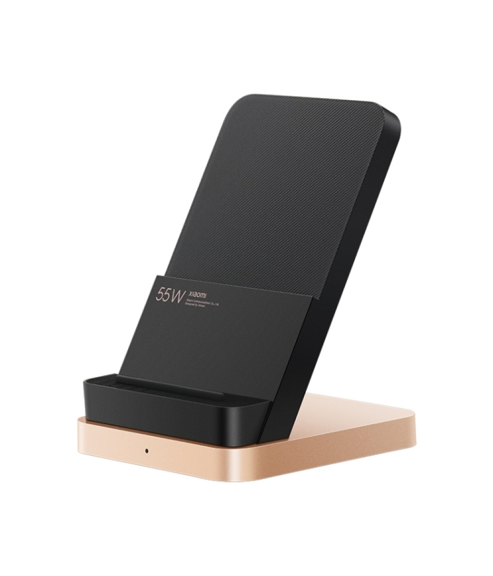 Original XIAOMI 55W Wireless Charger vertical air-cooled flash charging safety protection charger 5g on-the-go, compatible with Mi 10 Extreme Edition/11, 100% full in 40 minutes