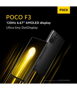 POCO F3 GLOBAL Handy Snapdragon 870 Octa Core 6.67 "120 Hz E4 AMOLED Display 48MP 33W