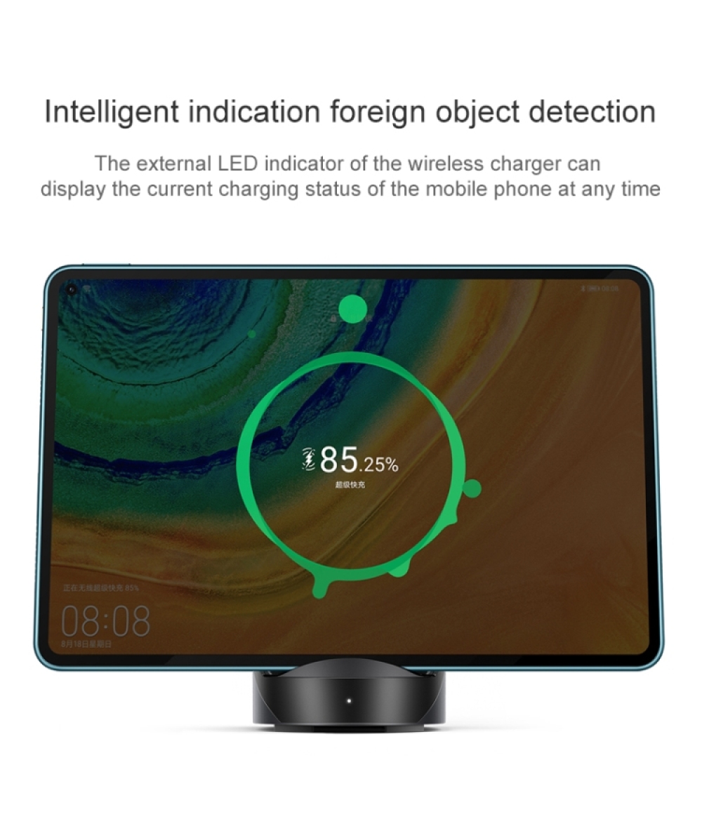 Original HUAWEI SuperCharge Wireless Charger Stand MAX 40W CP62 Supercharge for P40 Pro Mate 30 Pro Mate 20 Pro Matepad Pro For iphone 11/X S20