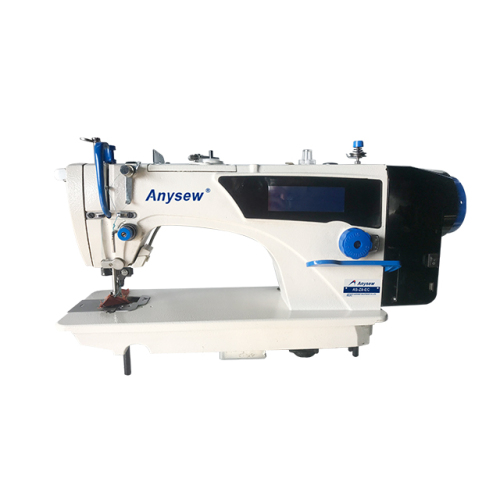 AS-Z8-EC full automatic touch screen computerized  lockstitch sewing machine with side cutter
