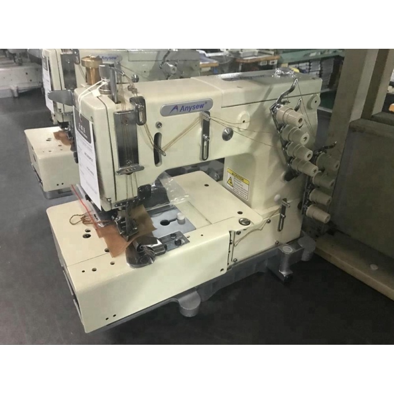 AS1503PTF Flat bed multi-needles sewing machine multi needle quilting machine lap seaming machine
