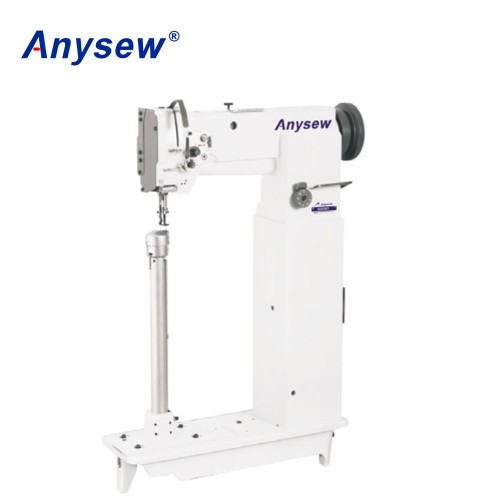 AS8365 super high post-bed single needle compound feed sewing machine
