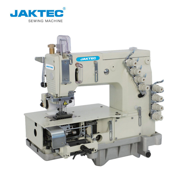 JK1404P Flat bed multi-needles double chain-stitch sewing machine