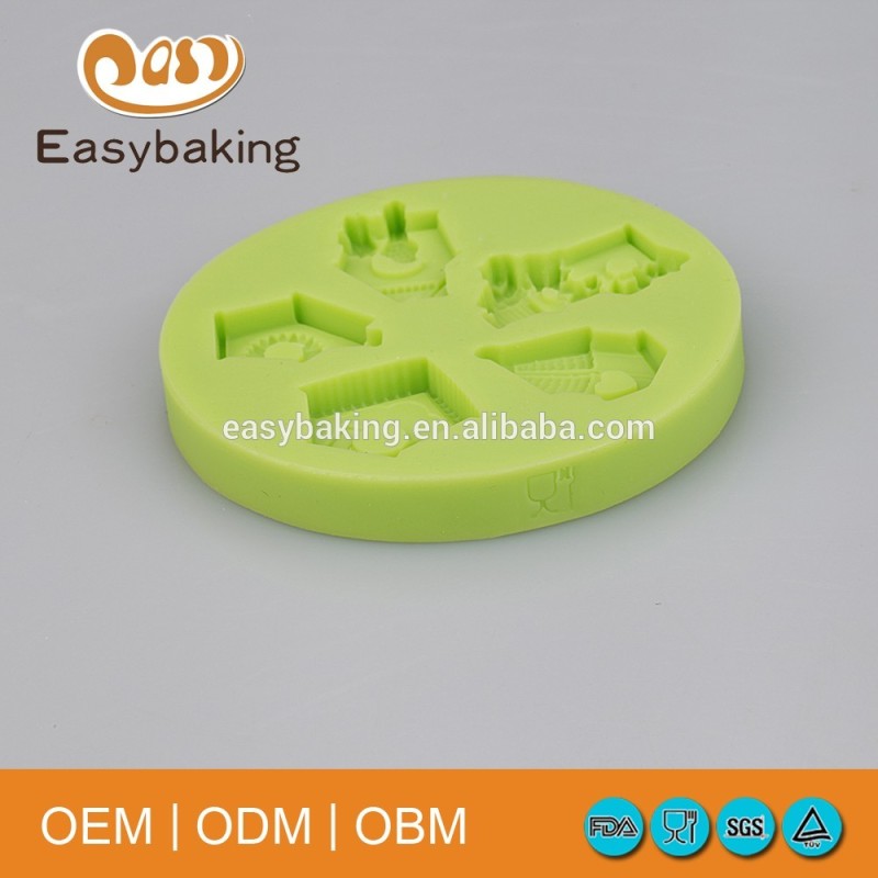 Baking Biscuit Pet Nest House Silicone Molds