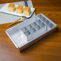 DIY Bakeware Movable Type Number Letter Combination Square Cake Pan Set