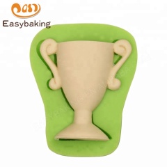 Silicone Moulds 3D Champion Trophy Shape for Cake Decorating