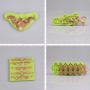 Wholesale Items 7 Cavity Assorted Dog Heads Silicone Molds