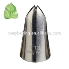 Hot selling cake decorating usual leaf piping tips