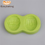 Wholesale custom festival 3D easter egg silicone soap molds,cake molds
