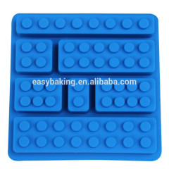 Kuchenwerkzeuge Bausteine ​​Lego Silikonform für Eiswürfel