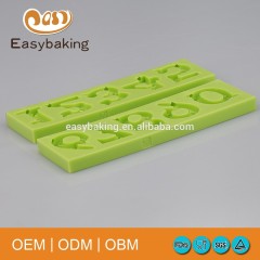 3D Number 0-9 Lollipop Silicone Fondant Cake Decorating Chocolate Molds