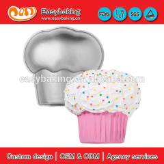 Hochwertige Aluminium-Metall-Riesen-Cupcake-Kuchenform