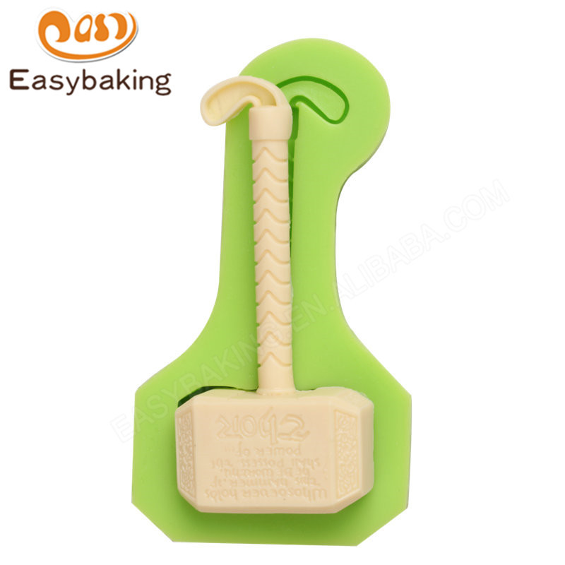 Hammer Fondant Silicone Molds for cake decorating mould