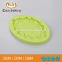 European Vintage Mirror Shape Silicone Baking Molds For Cake Decorating/Soap